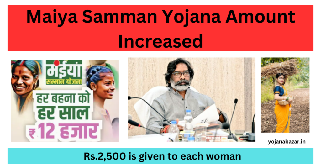 Maiya Samman Yojana Amount Increased