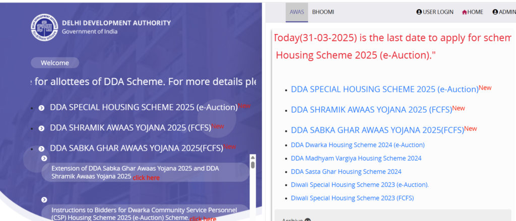 DDA Housing Scheme