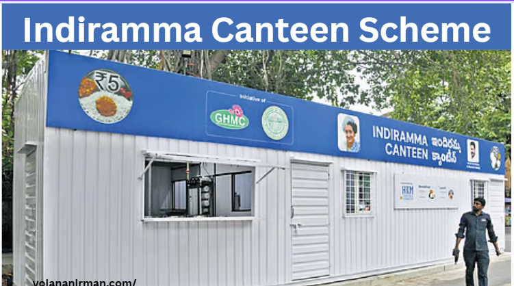 Indiramma Canteen Scheme